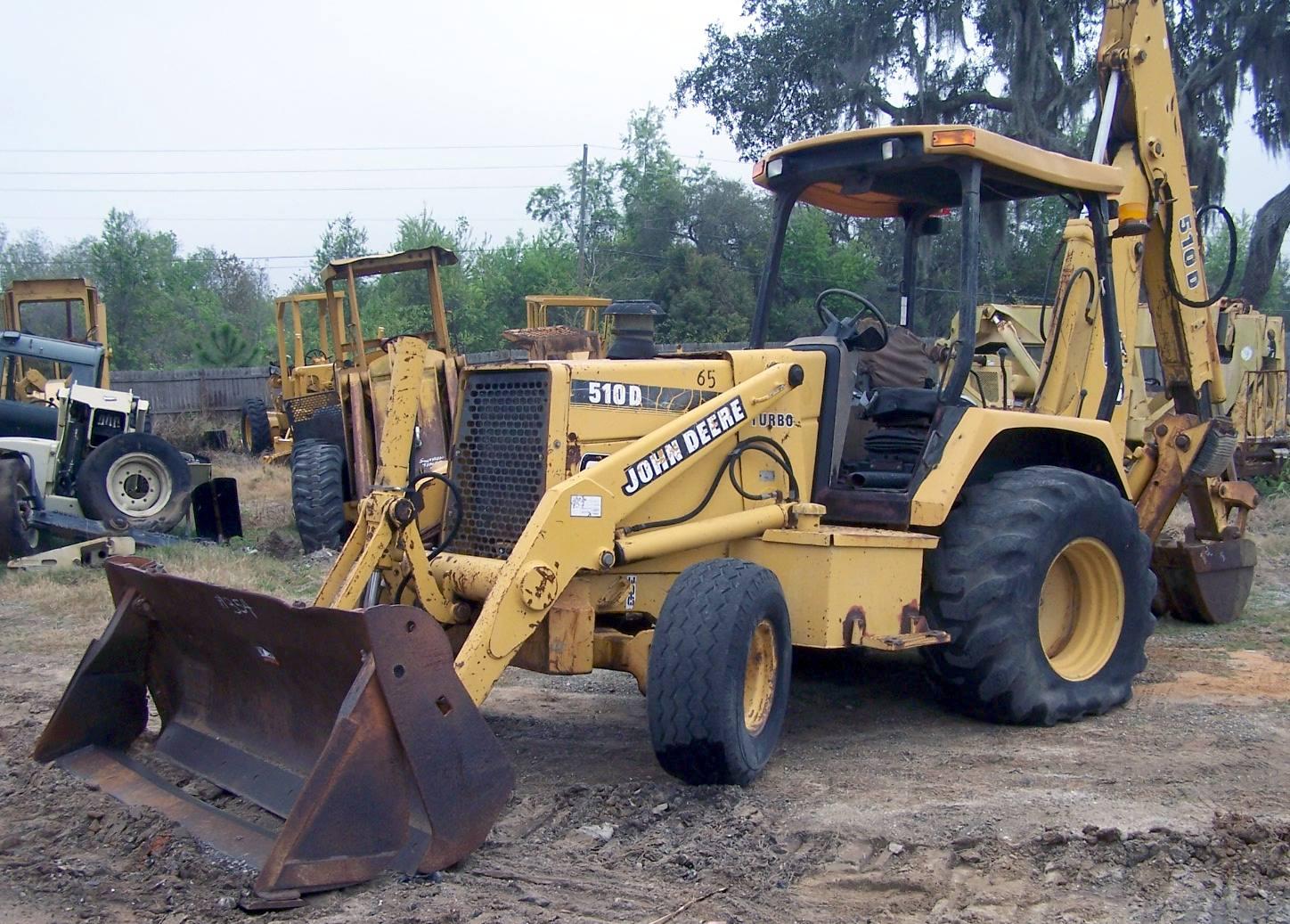 John Deere Backhoe Loaders 410D, 510D Technical Manual - Repair